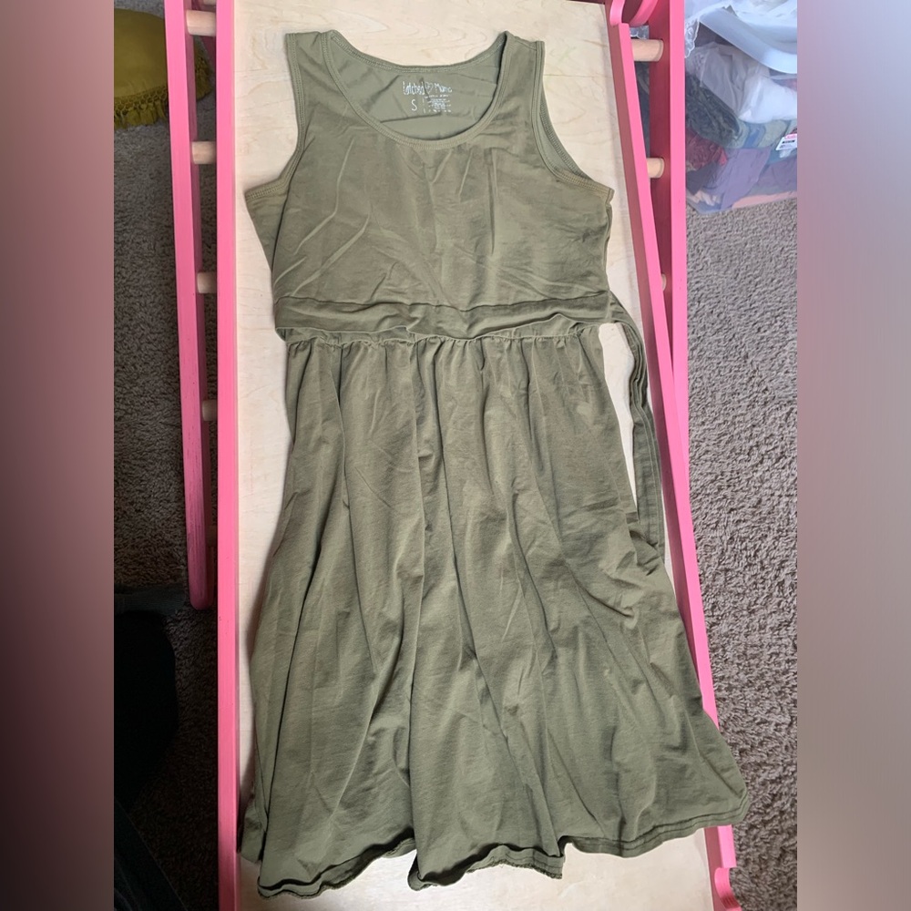 Latched Mama cotton nursing sundress